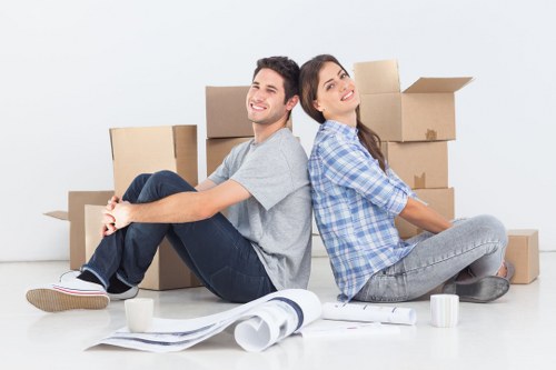 Organised relocation scene representing professional Kennington removals