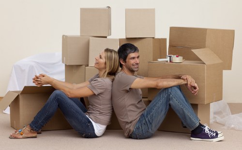 Unpacking essentials after arriving at a new Kennington property